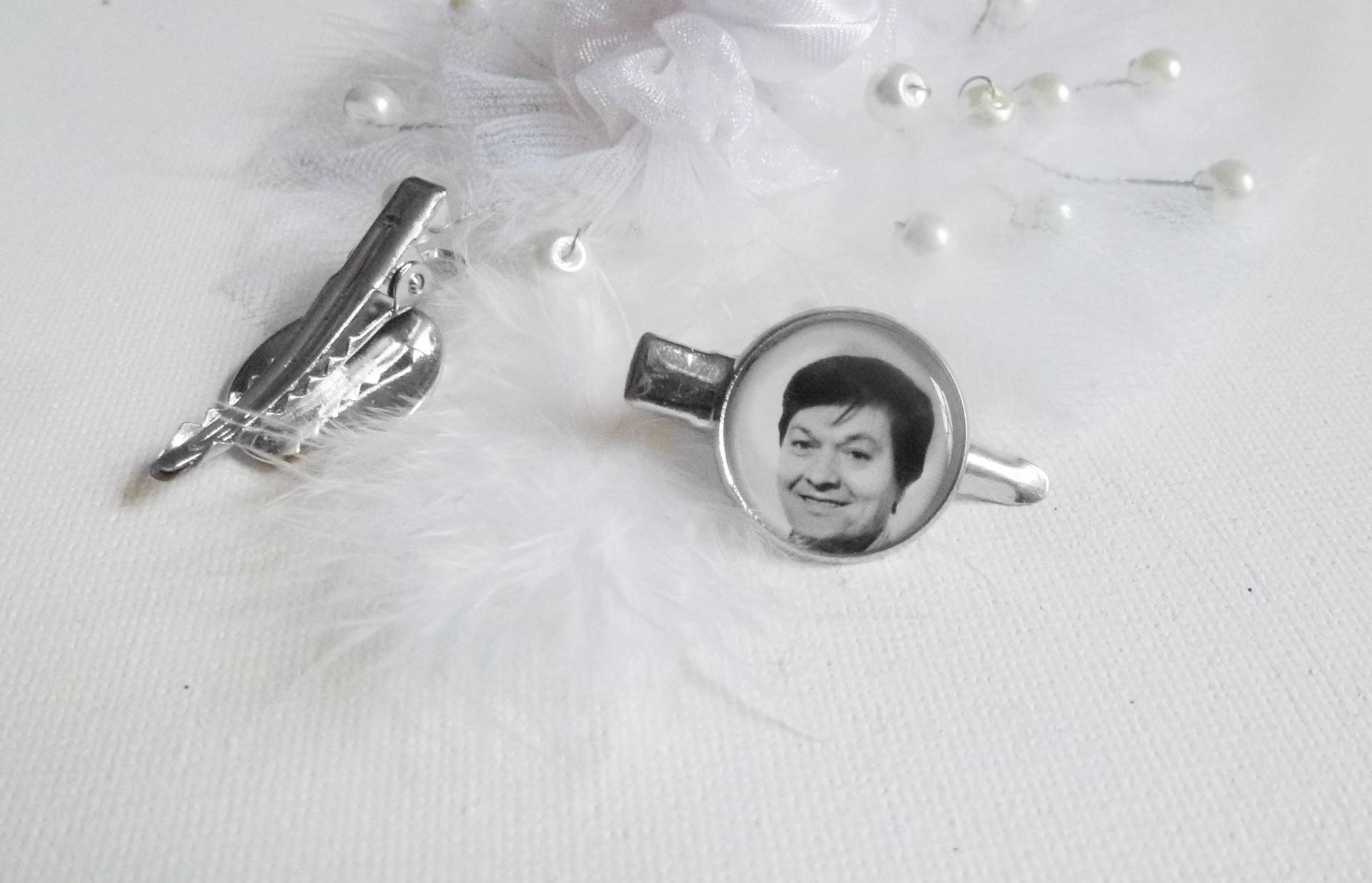 Klammer, Clip Mit Foto, Zum Anclipsen, Fotoclip von HappyButterflyLH