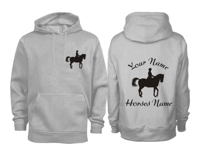 Personalisierter Smart Dressur Pferde Kapuzenpullover H017 Personalisierter Smart Dressur Pferde Kapuzenpullover H017 von HappyDazePrintShop