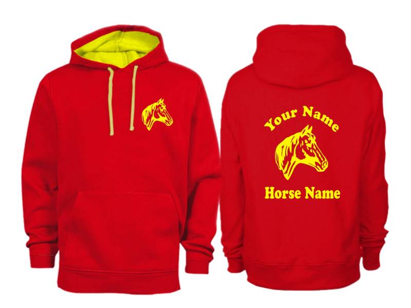 Pferdekopf Pferde Kapuzenpullover H9 Pferdekopf Pferde Kapuzenpullover H9 von HappyDazePrintShop
