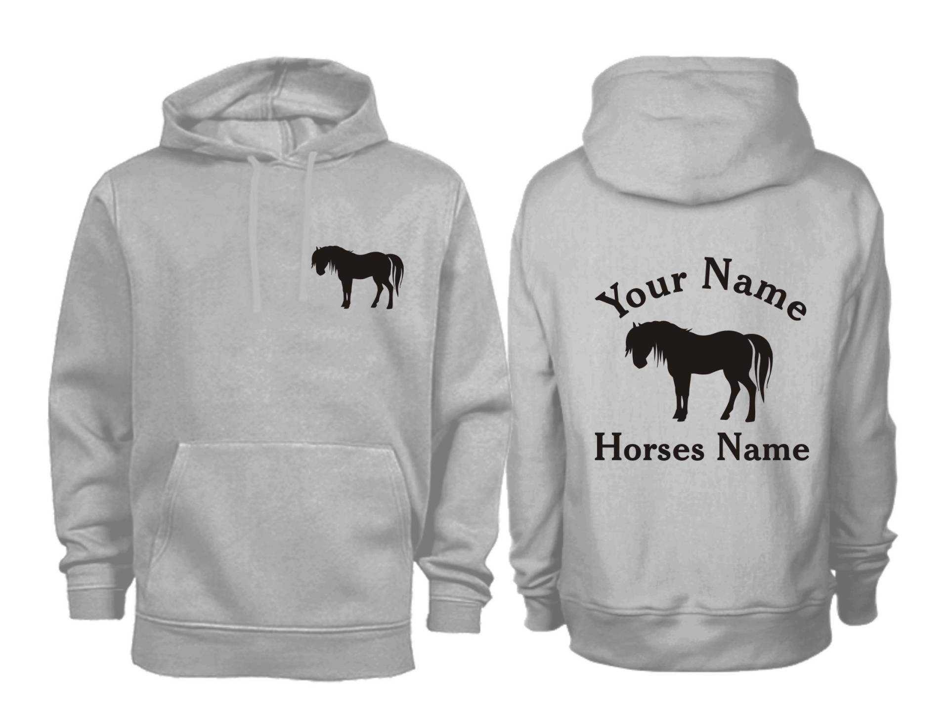 Shetland Pony Pferde Kapuzenpullover H19 Shetland Pony Pferde Kapuzenpullover H19 von HappyDazePrintShop