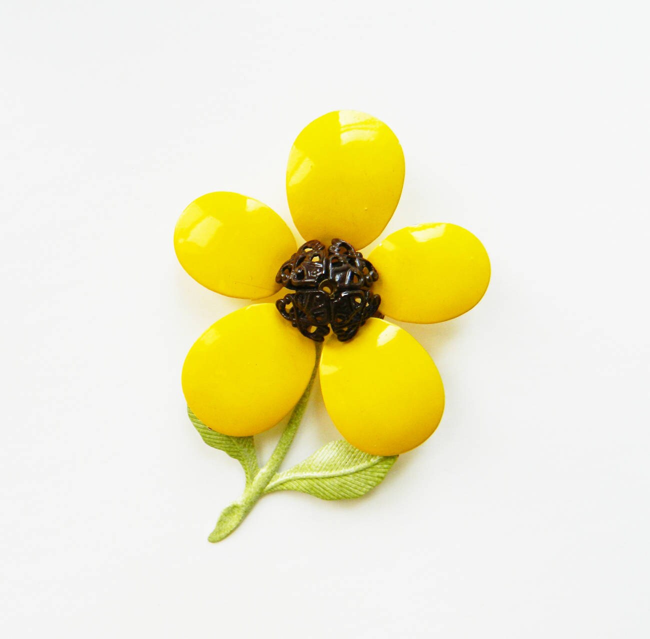 Vintage Blumen Brosche/Große Anstecknadel Garten Schmuck Vintage Blumen Brosche/Große Anstecknadel Garten Schmuck von HappyForestVintage