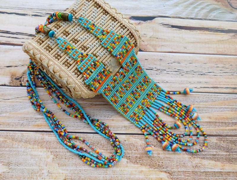 Gerdan, Mehrfarbige Halskette Gerdan, Mehrfarbige Halskette von HappyJewelryHelga