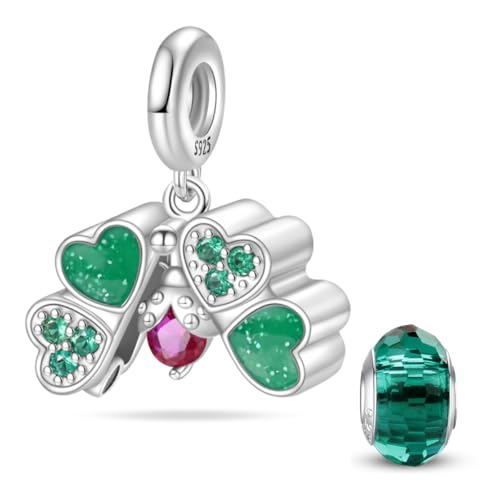 HappyStar Charms Anhänger Silber 925 für Armbänder,Red charm anhänger,beads charms,kompatibel mit europäischen Armbändern und Halskette für Frauen HappyStar Charms Anhänger Silber 925 für Armbänder,Red charm anhänger,beads charms,kompatibel mit europäischen Armbändern und Halskette für Frauen von HappyStar