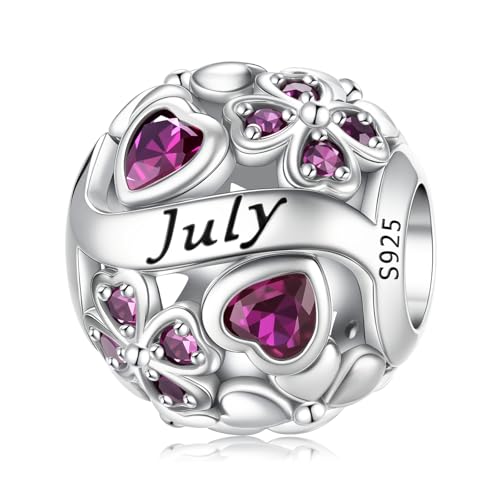 HappyStar Vierblättriges Kleeblatt Anhänger 925 Silber Bead Charms für Damen Glücksbringer Schmuck Geschenk Geburtsstein Charm mit Cubic Zirconia Kompatibilität Pandora Europäische Armband HappyStar Vierblättriges Kleeblatt Anhänger 925 Silber Bead Charms für Damen Glücksbringer Schmuck Geschenk Geburtsstein Charm mit Cubic Zirconia Kompatibilität Pandora Europäische Armband von HappyStar