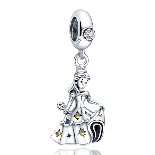 HappyStar beads charms,passt Charms Armbänder Halskette Europäischen Schmuck ，Bead Charms für Damen,925 Sterling Silber Dangle Anhänger von HappyStar