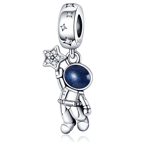 HappyStar beads charms,passt Charms Armbänder Halskette Europäischen Schmuck ，Bead Charms für Damen,925 Sterling Silber Dangle Anhänger von HappyStar