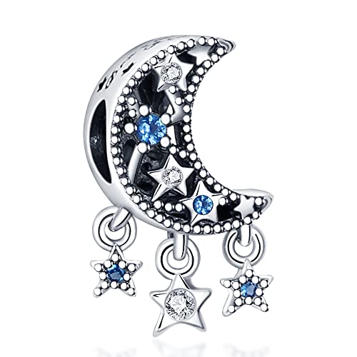 HappyStar beads charms,passt Charms Armbänder Halskette Europäischen Schmuck ，Bead Charms für Damen,925 Sterling Silber Dangle Anhänger von HappyStar