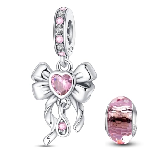 HappyStar glühwürmchen Charms Anhänger Silber 925 für Armbänder, Blumen Beads Charm für Damen Glück Charm anhänger Kompatibel mit Pandora Europäischen Armbändern und Halskette HappyStar glühwürmchen Charms Anhänger Silber 925 für Armbänder, Blumen Beads Charm für Damen Glück Charm anhänger Kompatibel mit Pandora Europäischen Armbändern und Halskette von HappyStar
