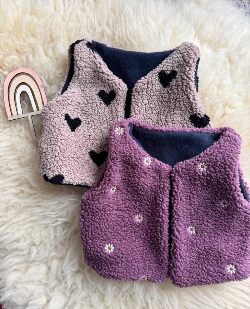 Kuschelige Teddyweste Für Kinder von HappyThreadShop