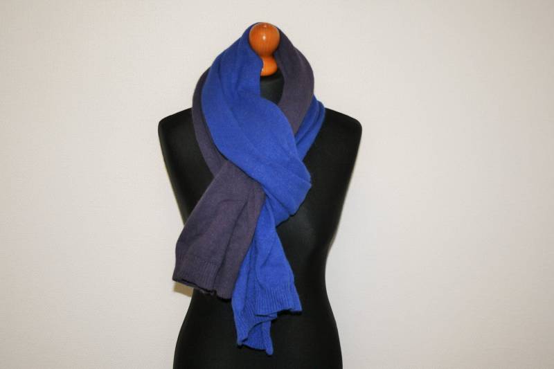 Lange Wolle Mischung Schal Blau Lila Weichen Langen Gerne Lang Breit Winter Marke Kg Kurt Geiger Lange Wolle Mischung Schal Blau Lila Weichen Langen Gerne Lang Breit Winter Marke Kg Kurt Geiger von HappyVintageHunter