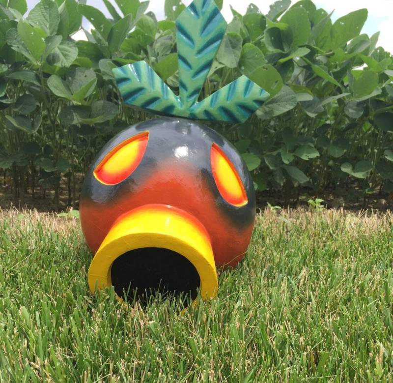 Deku-Maske Aus Holz/The Legend Of Zelda Majora's Maske Dekoratives Wand-stück Bemalte Deku-Maske Aus Holz/The Legend Of Zelda Majora's Maske Dekoratives Wand-stück Bemalte von HappyWoodenMask