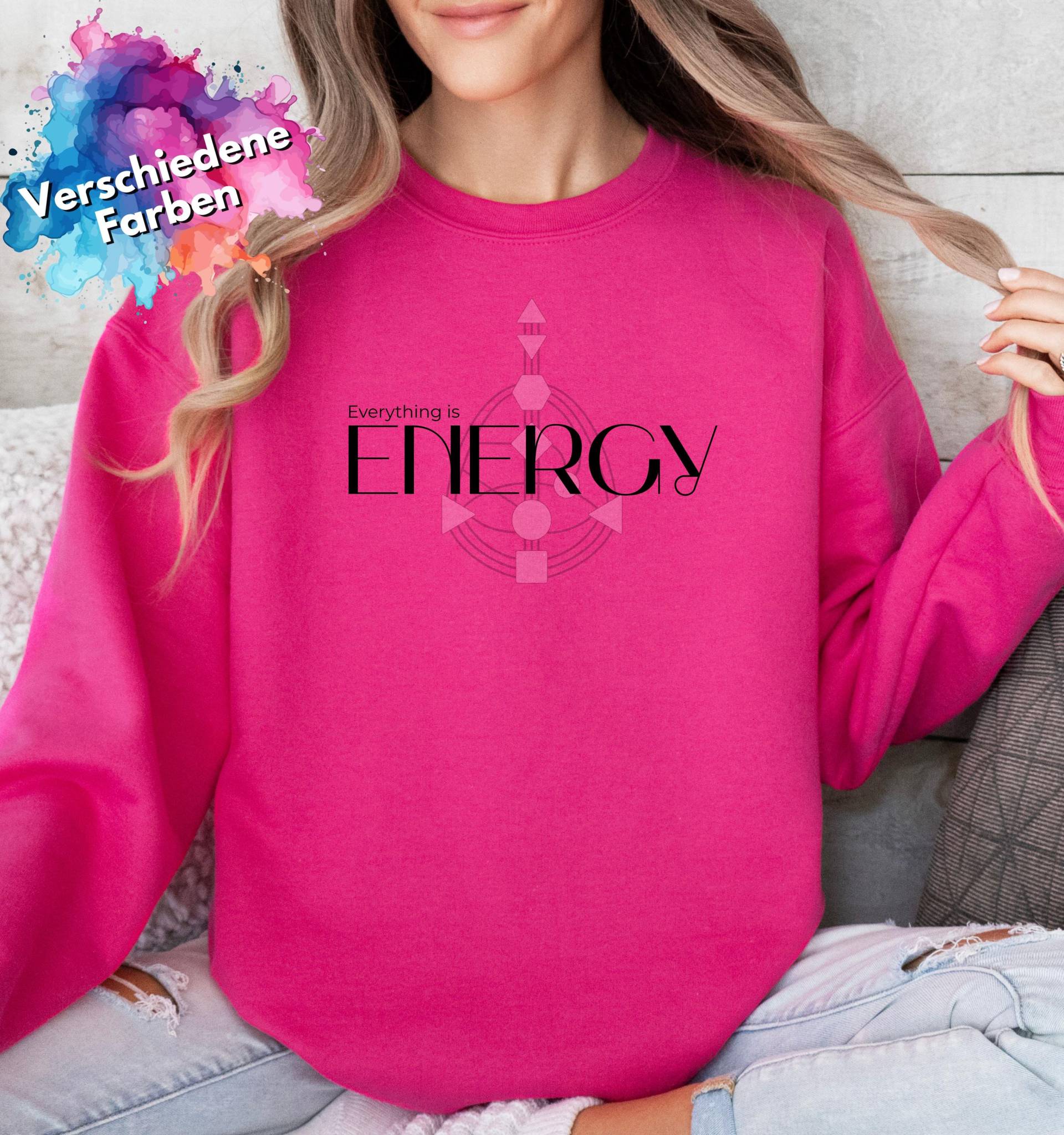 Sweatshirt Human Design Chart Pullover Spruch Alles Ist Energie Sweater Energietypen Selbstliebe Spirituelle Mode Geschenk Yoga Achtsamkeit Sweatshirt Human Design Chart Pullover Spruch Alles Ist Energie Sweater Energietypen Selbstliebe Spirituelle Mode Geschenk Yoga Achtsamkeit von HappyliSoulDesign