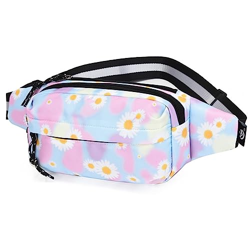 Hüfttasche Fanny Pack für Herren Damen, Mode karierte Bum Taille Tasche for Frauen Mädchen Damen Festival Fanny Pack Leichte Hüftbeutel Reisen Urlaub Taille Pack Bum Bag Gürteltasche Taschen für Sport von Happyplus1