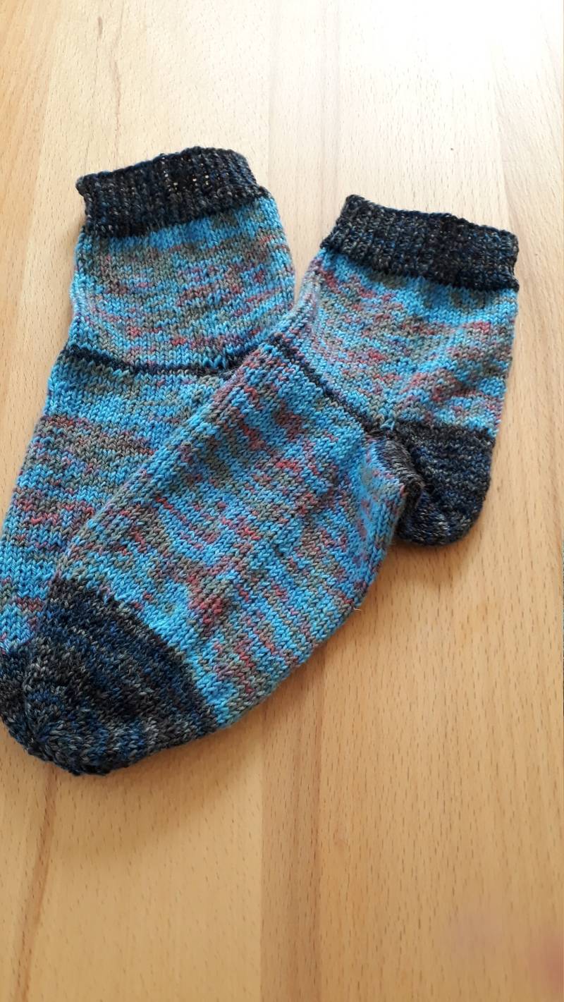 Wollsocken Handgestrickt von HappysocksDesigns