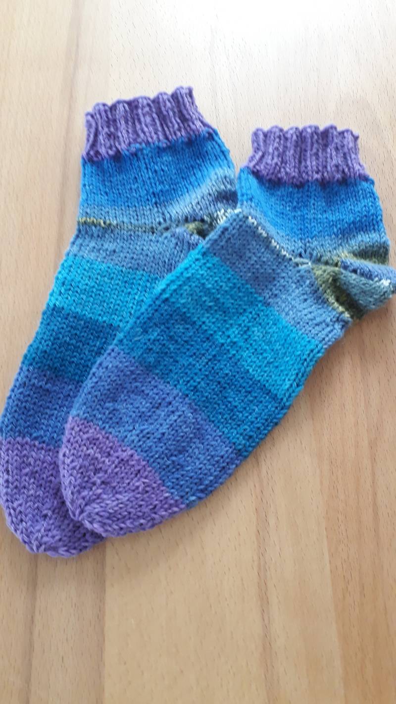 Wollsocken Handgestrickt von HappysocksDesigns