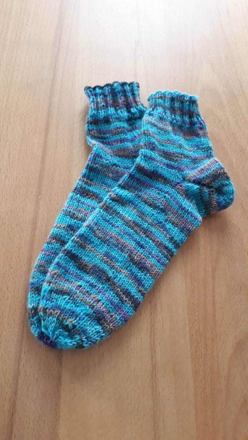 Wollsocken Handgestrickt Wollsocken Handgestrickt von HappysocksDesigns