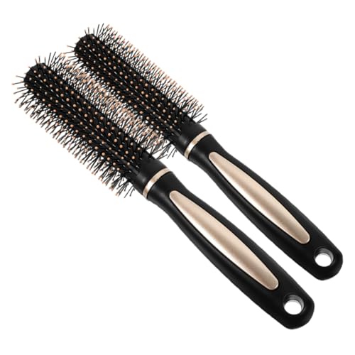 Happyyami 2 Stück Antistatische Entwirrungsbürste Für Damen Und Herren Ergonomisch Für Trockenes Und Lockiges Haar Mit Kopfhautmassagefunktion Für Reisen Und Alltag von Happyyami