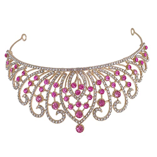 Braut Tiara Krone für Damen Eleganter Hochzeitskopfschmuck für Besondere Anlässe Wie Hochzeiten Abendpartys und Bälle Hochwertige Verarbeitung Langlebiges Material Fällt nicht Ab von Happyyami