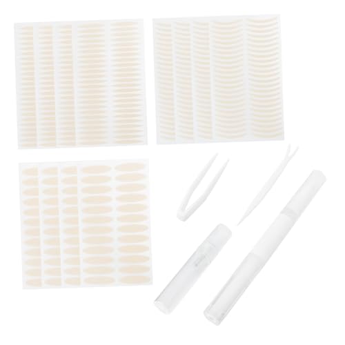 Happyyami 1 Satz Doppelaugenlid Sticker Set für Unsichtbare Leichte Wasserfeste und Atmungsaktive Augenlid Klebestreifen für Natürliches Augen Make Up für Täglichen Gebrauch von Happyyami