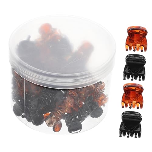 Happyyami Kleine Haarklammern Für Frauen Mini Haarclips Aus Kunststoff Für Dünnes Haar Winzige Haarklammern Für Mädchen Und Erwachsene von Happyyami