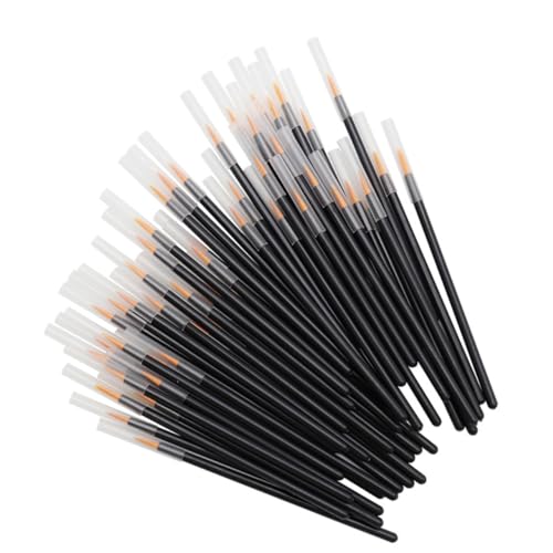 Happyyami 100 Stücke Einweg Eyeliner Satz Kunstfaser Make Up für Präzise Augen Make Up Anwendungen Weich und Elastisch für Kosmetik und Schönheit von Happyyami