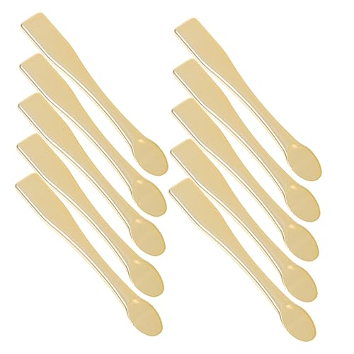 Happyyami 10 Stück Gesichtscreme Löffel Multi Funktionale Kosmetik Spatel für Hautpflege Abs Material Wiederverwendbar Leicht zu Reinigen für Cremes Lotionen und Masken Happyyami 10 Stück Gesichtscreme Löffel Multi Funktionale Kosmetik Spatel für Hautpflege Abs Material Wiederverwendbar Leicht zu Reinigen für Cremes Lotionen und Masken von Happyyami