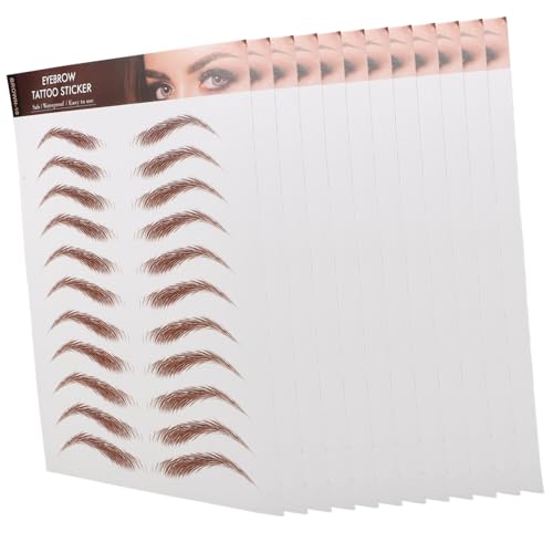 Happyyami 12blätter Wasserdichte Augenbrauen-tattoos Eyebrow Sticker Für Präzise Formung Und Styling Für Ungleichmäßige Oder Fehlende Augenbrauen Langlebig Und Realistisch Happyyami 12blätter Wasserdichte Augenbrauen-tattoos Eyebrow Sticker Für Präzise Formung Und Styling Für Ungleichmäßige Oder Fehlende Augenbrauen Langlebig Und Realistisch von Happyyami