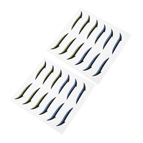 Happyyami 12paare Wiederverwendbare Augenlidband Eyeliner Aufkleber Doppellid Klebebänder Augen Make-up Aufkleber Wasser Und Schweißfest von Happyyami