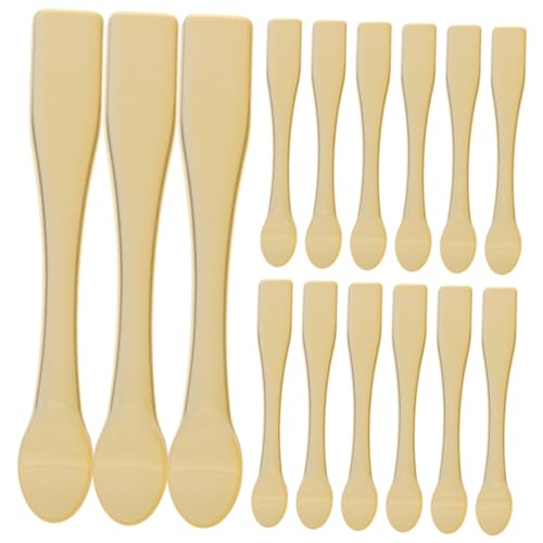 Happyyami 15 Stück Teiliges Kosmetikspatel Tragbare Abs Gesichtscreme Löffel für Hautpflegeprodukte für Masken Seren und Mehr Happyyami 15 Stück Teiliges Kosmetikspatel Tragbare Abs Gesichtscreme Löffel für Hautpflegeprodukte für Masken Seren und Mehr von Happyyami