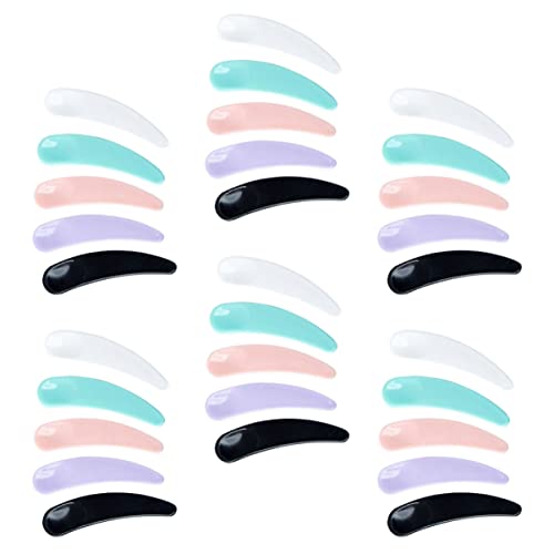 Happyyami 150 Stück Kosmetik Löffel für Gesichtscreme Wiederverwendbare Spatel für Leicht zu Reinigen Robustes Design für von Happyyami