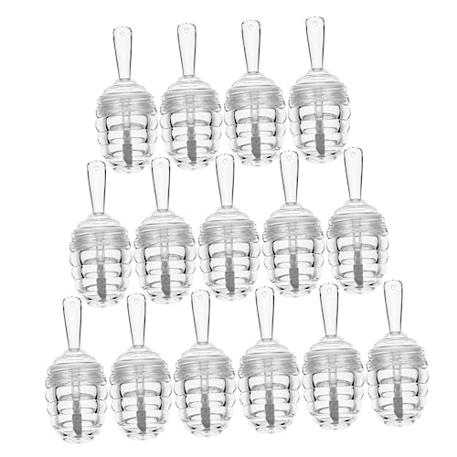 Happyyami 15stücke Wiederverwendbare Lip Gloss Röhrchen Im Honigwaben-Design Klare Behälter Für Lippenpflege Und Lippenbalsam Flaschen Für Kreative Make-up Sessions von Happyyami