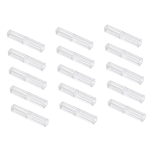 Happyyami 15stücke Transparenter Kunststoffstiftbehälter Clamshell Box Für Gelschreiber Kugelschreiber Schreibwaren von Happyyami