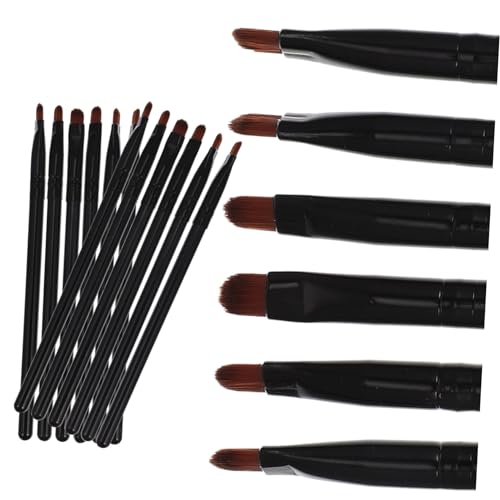 Happyyami 18stücke Teiliges Augen-make-up-set Mit Flachem Eyeliner-pinsel Lidschattenpinsel Und Concealer-pinsel Für Professionelles Make-up Und Beauty-tool von Happyyami