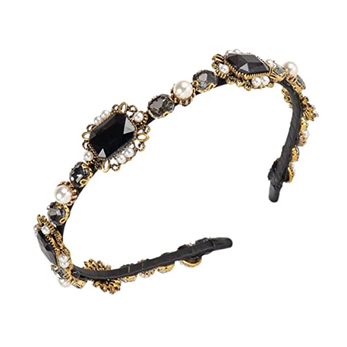 Happyyami Perlenhaarbinde Mit Strass Für Hochzeits Party-accessoire Leicht Und Für Braut Und Gäste von Happyyami