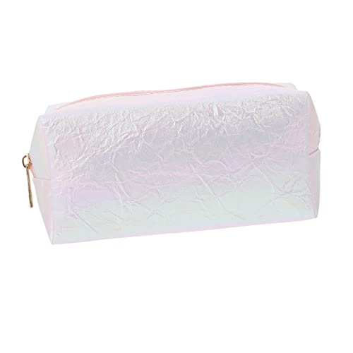 Happyyami 1stück Faltbare Kosmetiktasche PVC Und Tragbar Dekorativer Make-up Organizer Für Damen Für Lippenstift Zahnbürste Und Tägliche Essentials von Happyyami