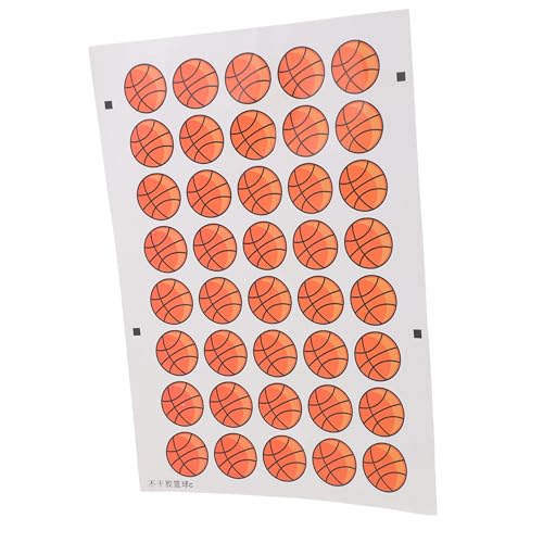 Happyyami 1blatt Basketball Temporäre Tattoos Wasserdichte Aufkleber Für Sportevents Kreative Designs Für Und Beine Selbstklebende Tattoos Für Erwachsene von Happyyami