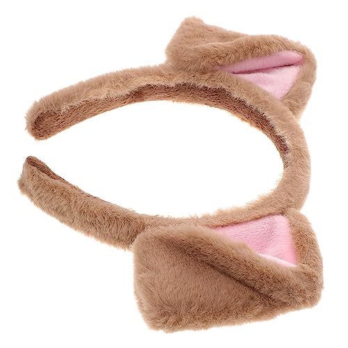Happyyami 1stück Tierkopfband Mit Hundehörnern Cosplay Kostümzubehör Für Tier-themenpartys Rollenspiele Und Fotografie Bequemes Und Leichtes Design Für Erwachsene von Happyyami