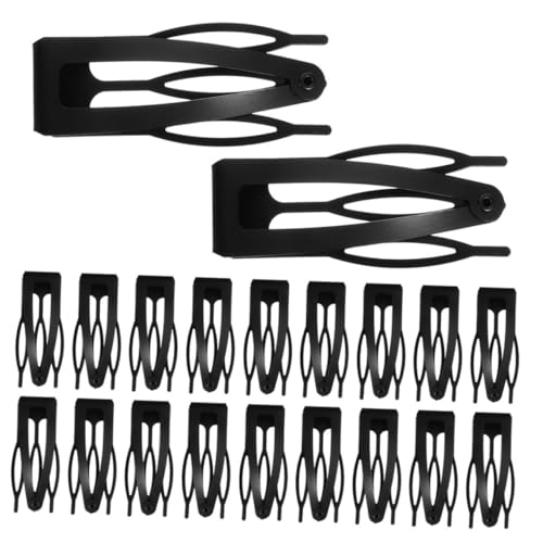 Happyyami 20 Stück Teiliges Schwarze Haarklammern für Damen Rutschfeste Snap Haarspangen für Feines und Dickes Haar Vielseitige Haaraccessoires für Einschließlich Alltags und Partyfrisuren Happyyami 20 Stück Teiliges Schwarze Haarklammern für Damen Rutschfeste Snap Haarspangen für Feines und Dickes Haar Vielseitige Haaraccessoires für Einschließlich Alltags und Partyfrisuren von Happyyami