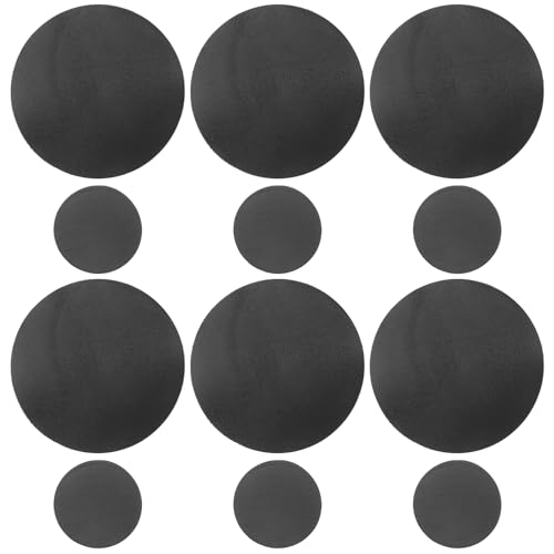 Happyyami 20 Stück klebrige Magnetscheiben: Haftmagnete für selbstgemachte Make-up-Paletten – runde Magnetscheiben zur Aufbewahrung von Lidschatten, zum Basteln und für den Hausgebrauch von Happyyami