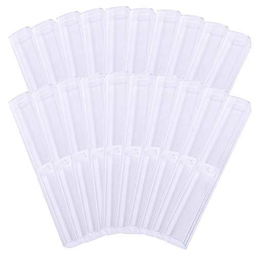 Happyyami 20stücke Federmäppchen Aus Kunststoff Klar Stifthalter Aus Kunststoff Aufbewahrungsbox Für Schreibwaren Transparente Verpackungsbox Stift Boxen Für Geburtstagsgeschenk Und von Happyyami