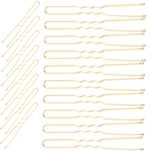 Happyyami 250stücke U-förmige Haarnadeln Metall Für Damen Und Mädchen Rutschfeste Haarklammern Für Hochzeiten Und Partys Haarschmuck-zubehör Für Stil von Happyyami