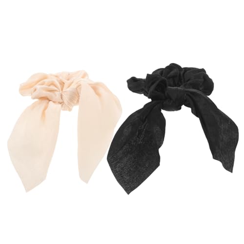 Happyyami 2stücke Pack Haarband Mit Schleife Elastische Haargummis Dekorative Haarschmuck Für Frauen Und Mädchen von Happyyami