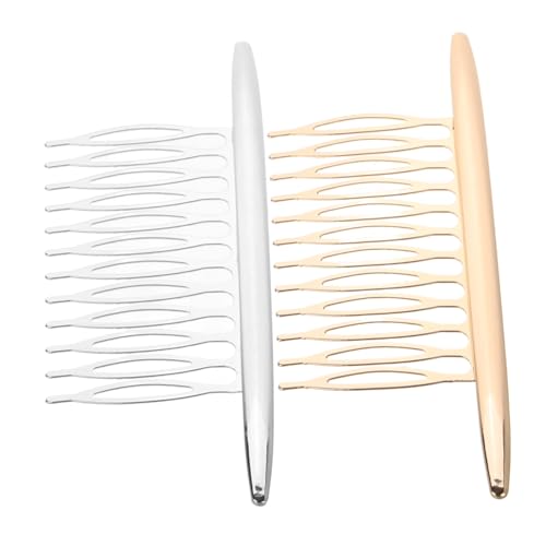 Happyyami 2Stücke Haarkämme aus Legiertem Material Haarschmuck für Damen für Hochzeiten und Besondere Anlässe und Einfach zu Kombinieren von Happyyami