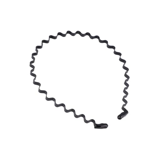 Happyyami 2stücke Stirnband Für Männer Hinten Gekämmtem Haar Gewelltes Stirnband Accessoire Haarschmuck Dickes Gewelltes von Happyyami