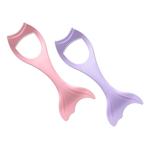 Happyyami Eyeliner Hilfsmittel 2 Stücke Silikon Make Up Tools für Präzisen Augen Make Up Einsatz Abnehmbar für Anfänger und Profis Langlebig und Einfach zu Bedienen von Happyyami