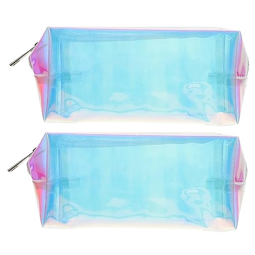 Happyyami 2stücke Transparente wasserdichte Kosmetiktaschen Reise-Make-up-Organizer Für Toilettenartikel Tragbare Kosmetik Und Hautpflege-Tasche Mit Reißverschluss Für Damen Happyyami 2stücke Transparente wasserdichte Kosmetiktaschen Reise-Make-up-Organizer Für Toilettenartikel Tragbare Kosmetik Und Hautpflege-Tasche Mit Reißverschluss Für Damen von Happyyami