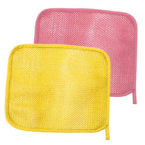 Happyyami 2stücke Afrikanisches Peeling-netz Aus Nylon Für Dusche Körperpeeling Und Badetuch Für Glatte Haut Und Badezimmerdekoration von Happyyami