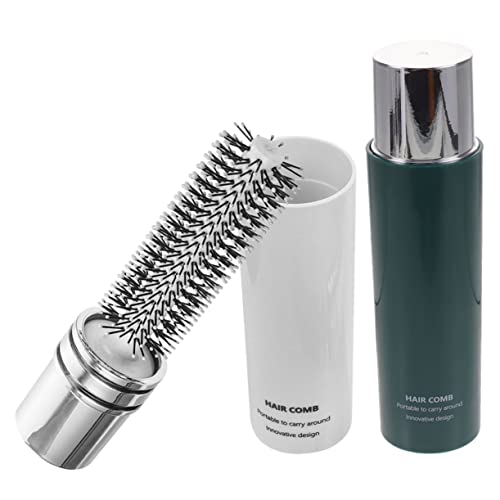 Happyyami 2stücke Kamm Für Lockiges Haar Styling-roll-haarbürste Haarbürste Für Frauen Und Männer Reise- Lockenwicklerkamm Styling-roll- Haushalts- von Happyyami