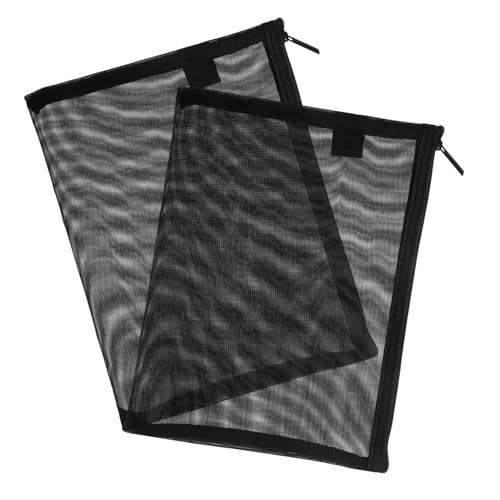 Happyyami 2stücke Kosmetikbeutel Netzstoff Transparenter Make-up Organizer Für Für Kosmetik Und Tägliche Utensilien Leicht Und Tragbar von Happyyami
