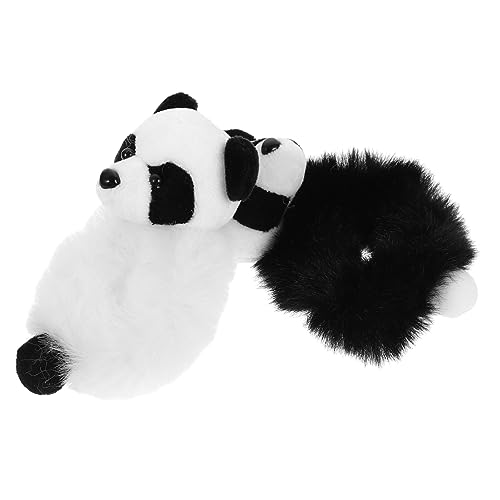 Happyyami 2stücke Plüsch Haargummis Panda Scrunchies Für Frauen Süße Haaraccessoires Elastische Und Rutschfeste Frisuren Für Mädchen Für Alltag Und Besondere Anlässe von Happyyami